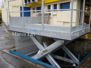 4-6 Ton Marco Loading Dock Scissor Lift Table with CE Approved
